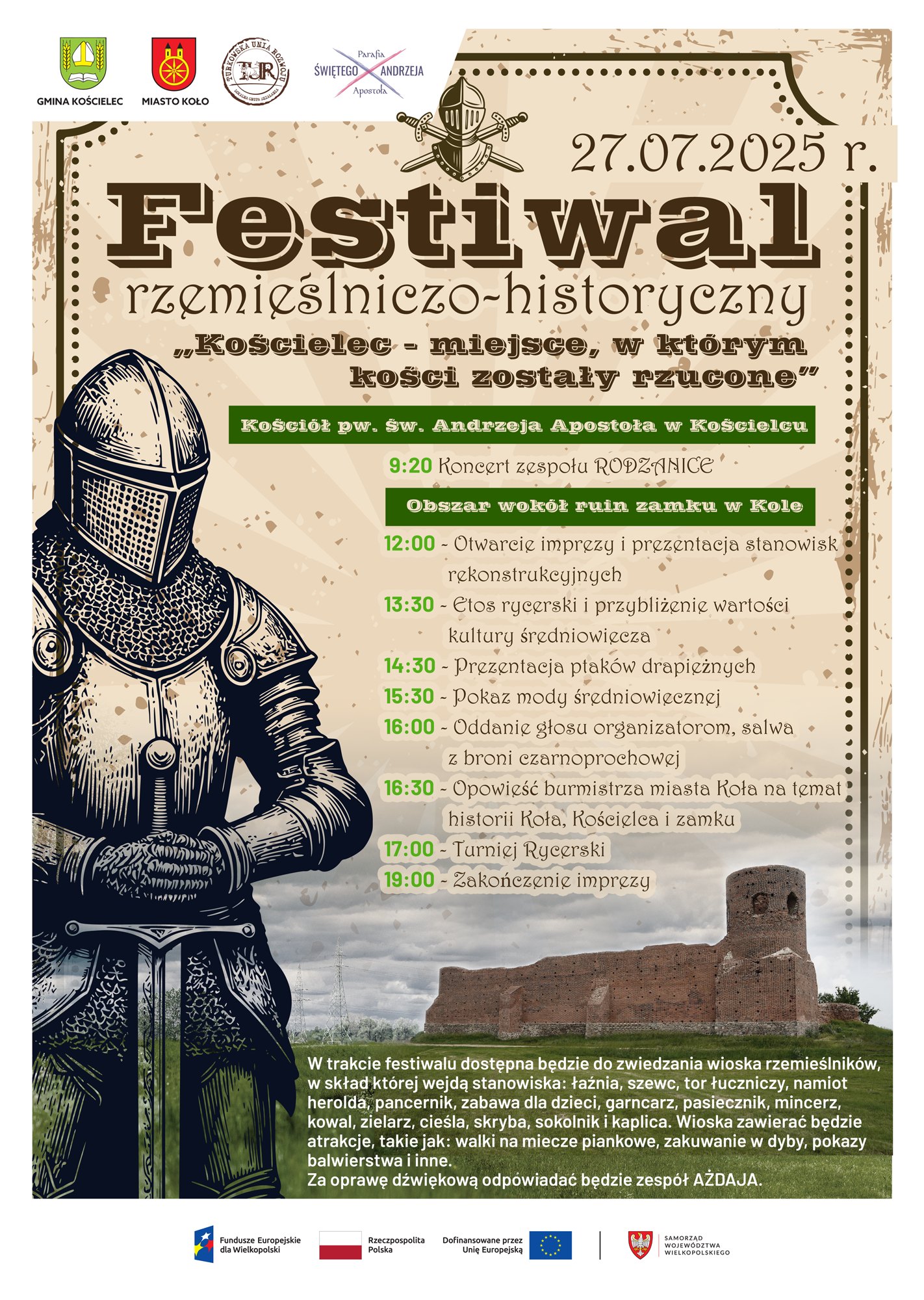 FESTIWAL RZEMIEŚLNICZO - HISTORYCZNY