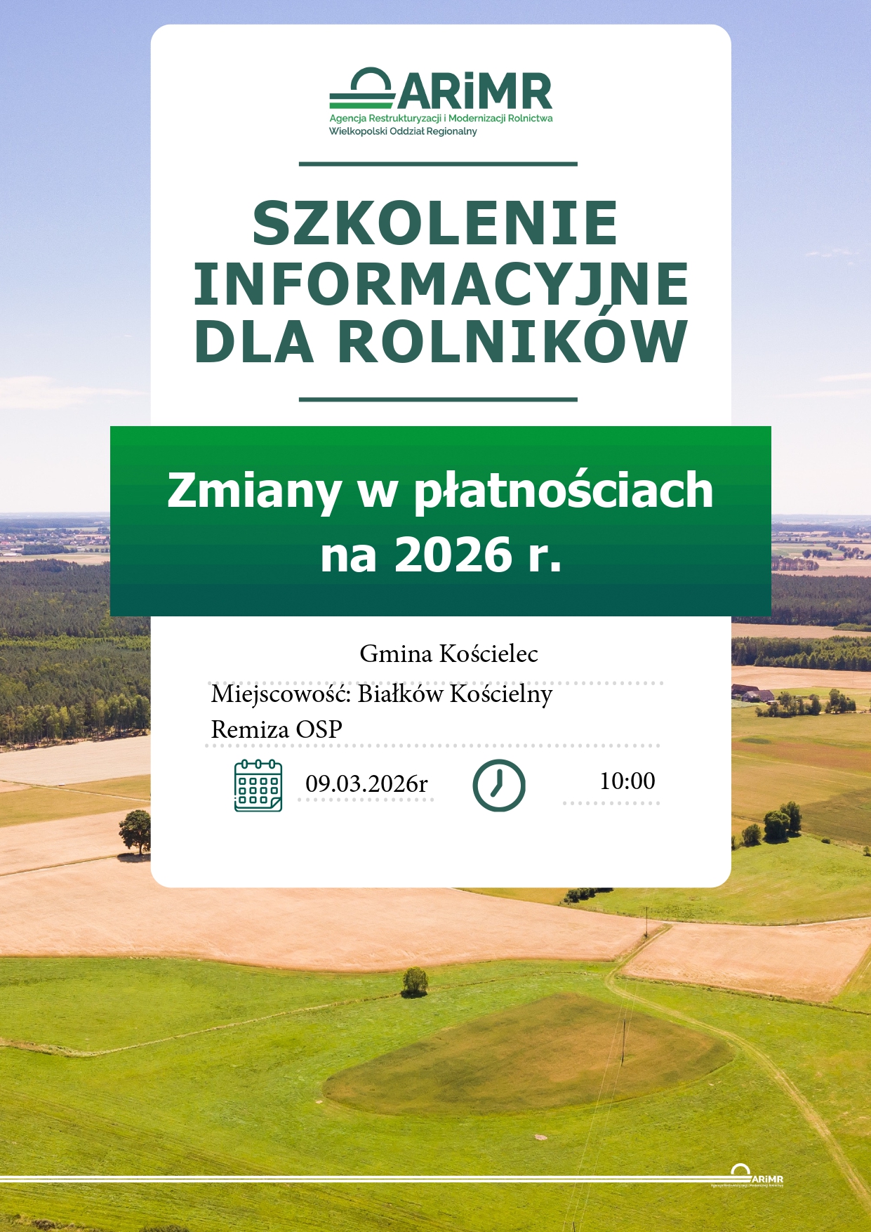 Szkolenie ARiMR