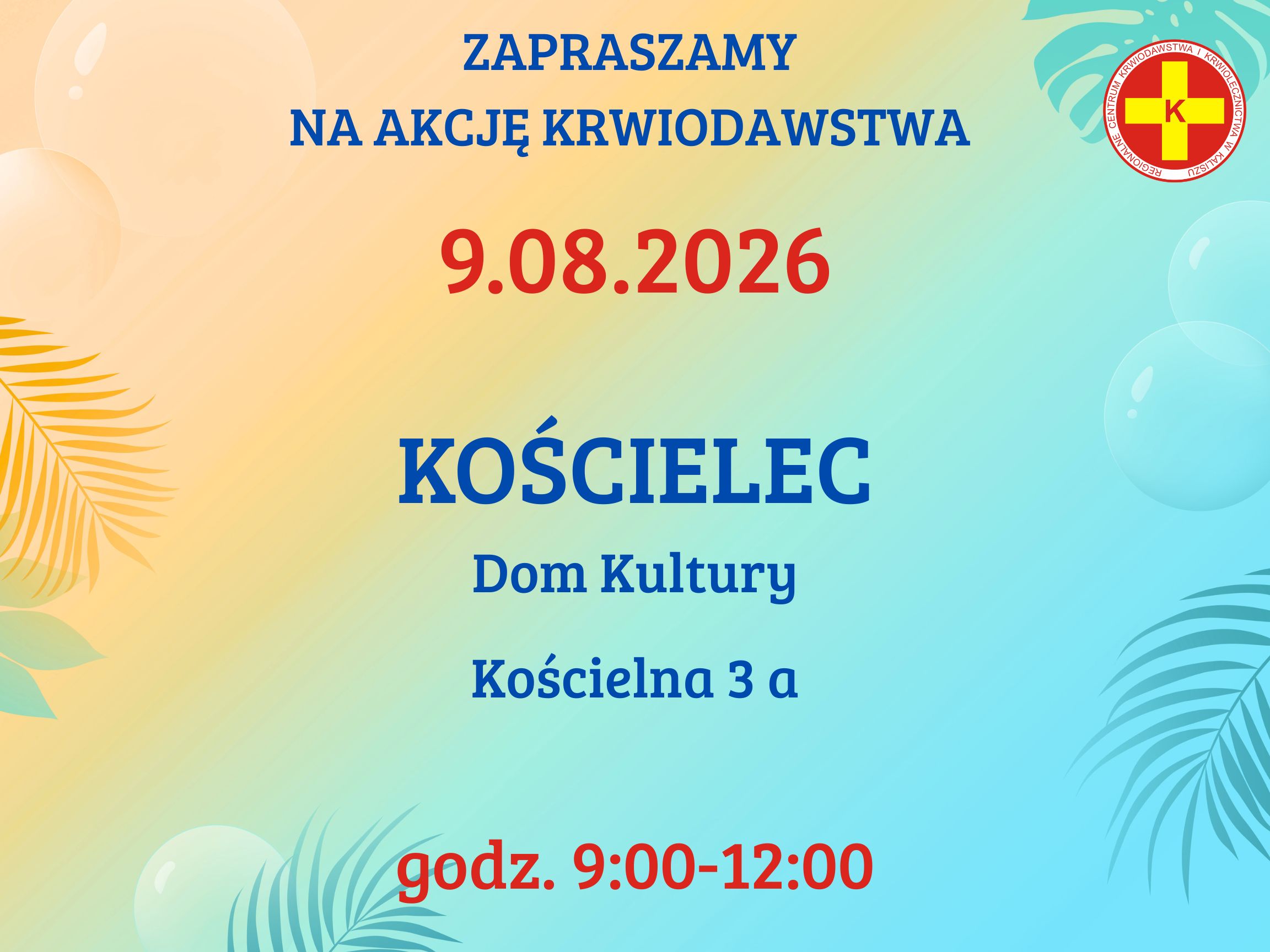 Zaproszenie na&nbsp;akcję krwiodawstwa