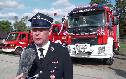 Zdjęcie do  Przekazanie Wozu Ratowniczo-Gaśniczego w Trzęśniewie